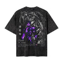 Solo Leveling 'Sung Jin Woo' MD4 Oversized Washed Tee
