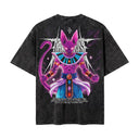 Dragon Ball 'Beerus' MD2 Oversized Washed Tee