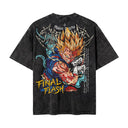Dragon Ball 'Vegeta' MD4 Oversized Washed Tee