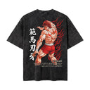 Baki 'Baki Hanma' MD1 Oversized Washed Tee