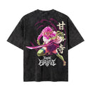 Demon Slayer 'Kanroji Mitsuri' MD1 Oversized Washed Tee