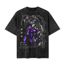 Solo Leveling 'Sung Jin Woo' MD4 Oversized Washed Tee