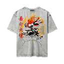 Bleach 'Vaste Lorde' MD3 Oversized Washed Tee - Light Gray