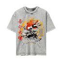 Bleach 'Vaste Lorde' MD3 Oversized Washed Tee - Light Gray