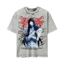 Bleach 'As Nodt' MD2 Oversized Washed Tee - Light Gray