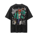 One Punch Man 'King' MD2 Oversized Washed Tee