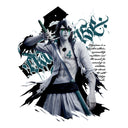 Bleach 'Ulquiorra Cifer' MD4 Oversized Washed Tee - Light Gray