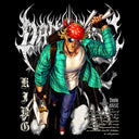 One Punch Man 'King' MD2 Oversized Washed Tee