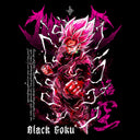 Dragon Ball 'Black Goku'  MD1 Oversized Washed Tee