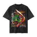 Attack on Titan 'Mikasa' MD1  Oversized Washed Tee
