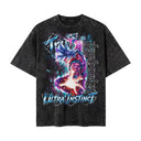 Dragon Ball 'Goku True Ultra Instinct' MD1 Oversized Washed Tee