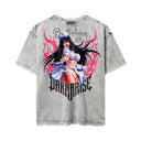 Bleach 'Bambietta' MD2 Oversized Washed Tee - Light Gray