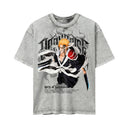 Bleach 'Ichigo' MD1 Oversized Washed Tee - Light Gray