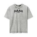 My Hero Academia 'Deku' MD4 Oversized Washed Tee - Light Gray