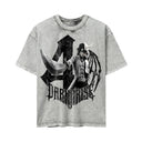 Bleach 'Ulquiorra Cifer' MD3 Oversized Washed Tee - Light Gray
