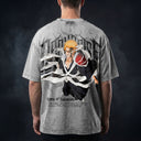 Bleach 'Ichigo' MD1 Oversized Washed Tee - Light Gray