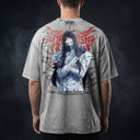 Bleach 'As Nodt' MD2 Oversized Washed Tee - Light Gray