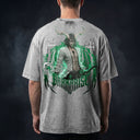 Bleach 'Ulquiorra Cifer' MD1 Oversized Washed Tee - Light Gray