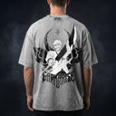 Bleach 'White Ichigo' MD2 Oversized Washed Tee - Light Gray