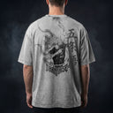 Jujutsu Kaisen 'Gojo' MD4 Oversized Washed Tee - Light Gray