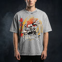 Bleach 'Vaste Lorde' MD3 Oversized Washed Tee - Light Gray
