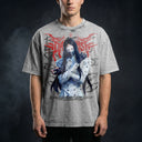 Bleach 'As Nodt' MD2 Oversized Washed Tee - Light Gray