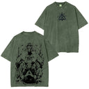 Jujutsu Kaisen Sukuna Malevolent Shrine Vintage Washed T-Shirt