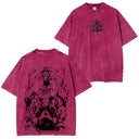 Jujutsu Kaisen Sukuna Malevolent Shrine Vintage Washed T-Shirt