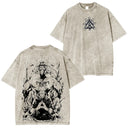 Jujutsu Kaisen Sukuna Malevolent Shrine Vintage Washed T-Shirt