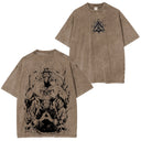 Jujutsu Kaisen Sukuna Malevolent Shrine Vintage Washed T-Shirt