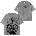 Jujutsu Kaisen Sukuna Malevolent Shrine Vintage Washed T-Shirt