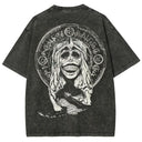 Solo Leveling Sung Jin-Woo Shadow Monarch Vintage Washed T-Shirt