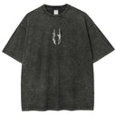 Solo Leveling Sung Jin-Woo Shadow Monarch Vintage Washed T-Shirt