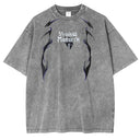 Solo Leveling Sung Jinwoo Shadow Monarch Vintage Washed T-Shirt