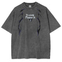 Solo Leveling Sung Jinwoo Shadow Monarch Vintage Washed T-Shirt