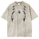 Solo Leveling Sung Jinwoo Shadow Monarch Vintage Washed T-Shirt