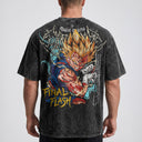 Dragon Ball 'Vegeta' MD4 Oversized Washed Tee