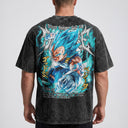 Dragon Ball 'Vegeta Super Saiyan God' MD1 Oversized Washed Tee