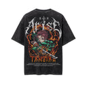 Demon Slayer 'Tanjiro' MD1 Oversized Washed Tee