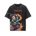 Demon Slayer 'Tanjiro' MD3 Oversized Washed Tee
