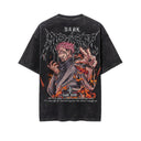 Jujutsu Kaisen 'Sukuna' MD2 Oversized Washed Tee